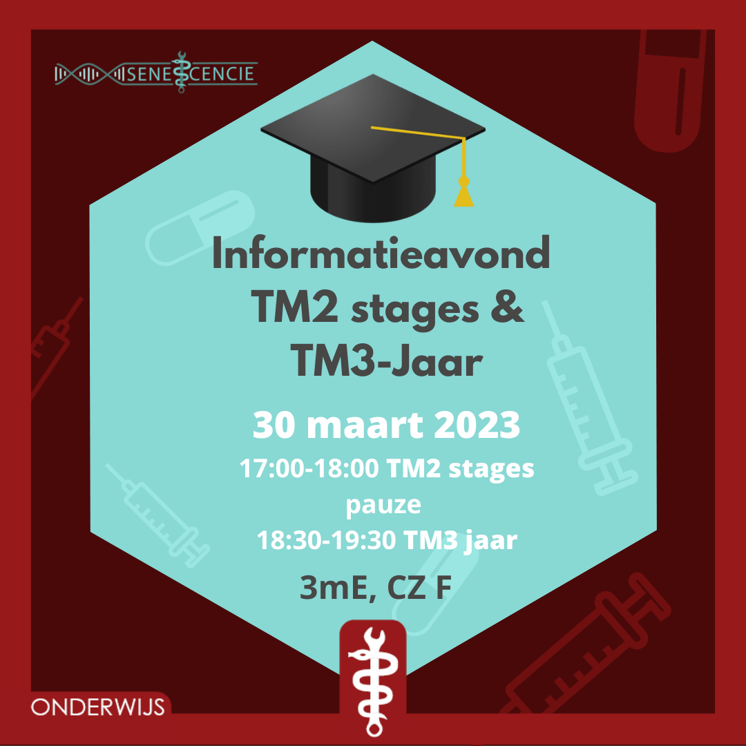 Extra informatie-avond TM-2 stages en TM-3 afstudeerjaar